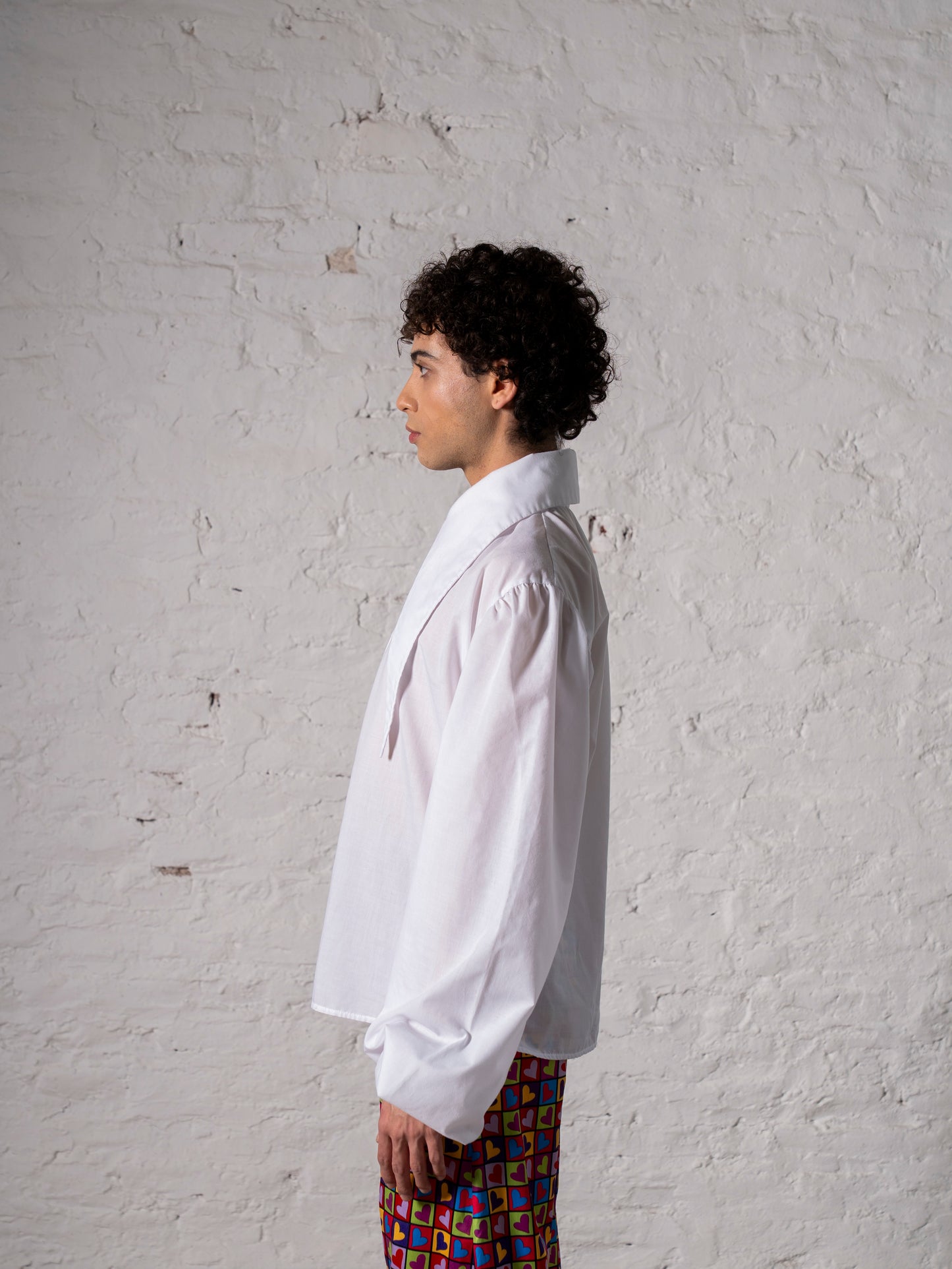 CAMISA PICOS BLANCA