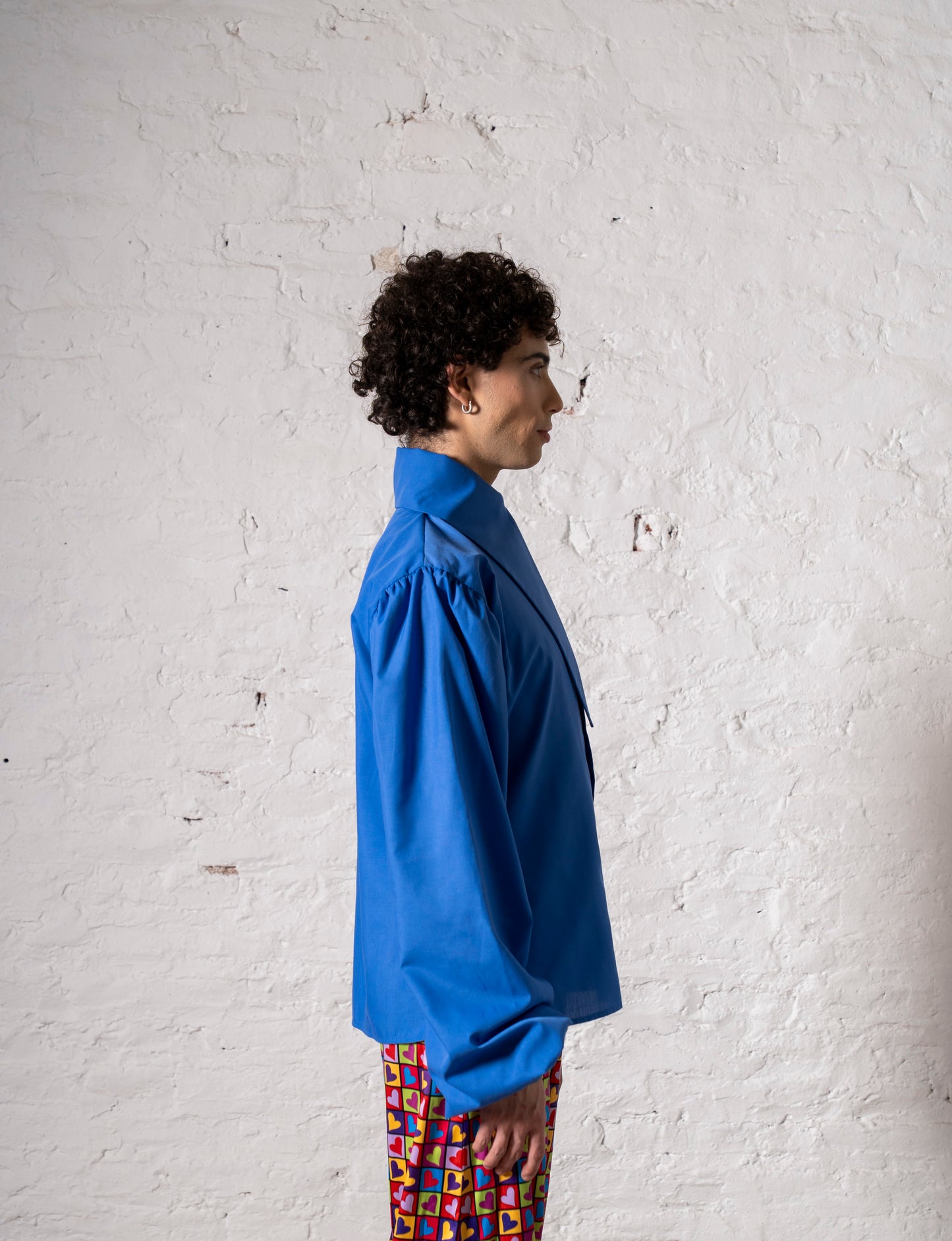 CAMISA PICOS AZUL