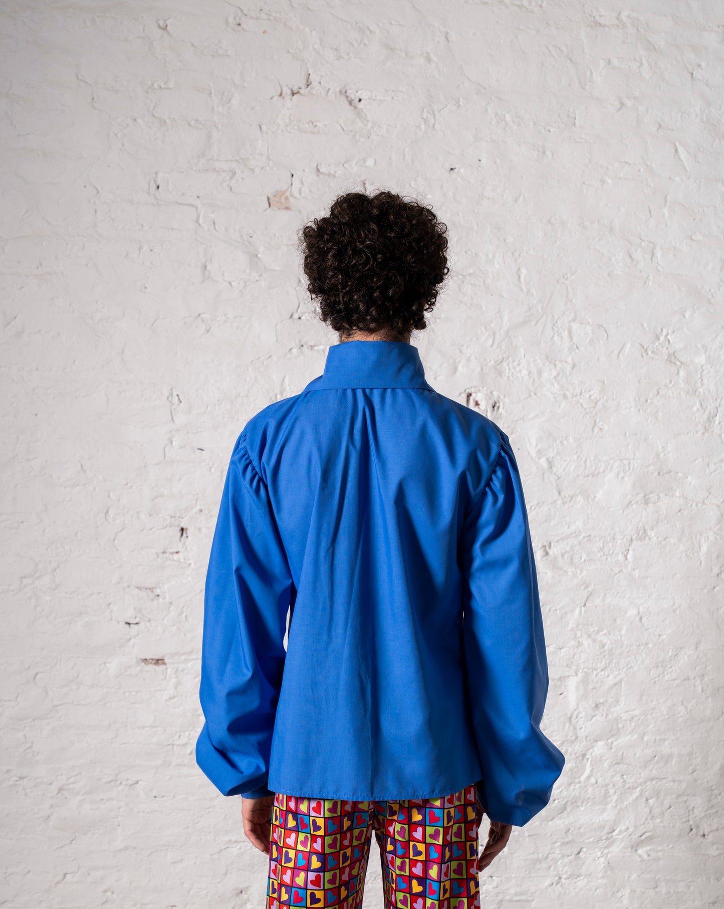 CAMISA PICOS AZUL