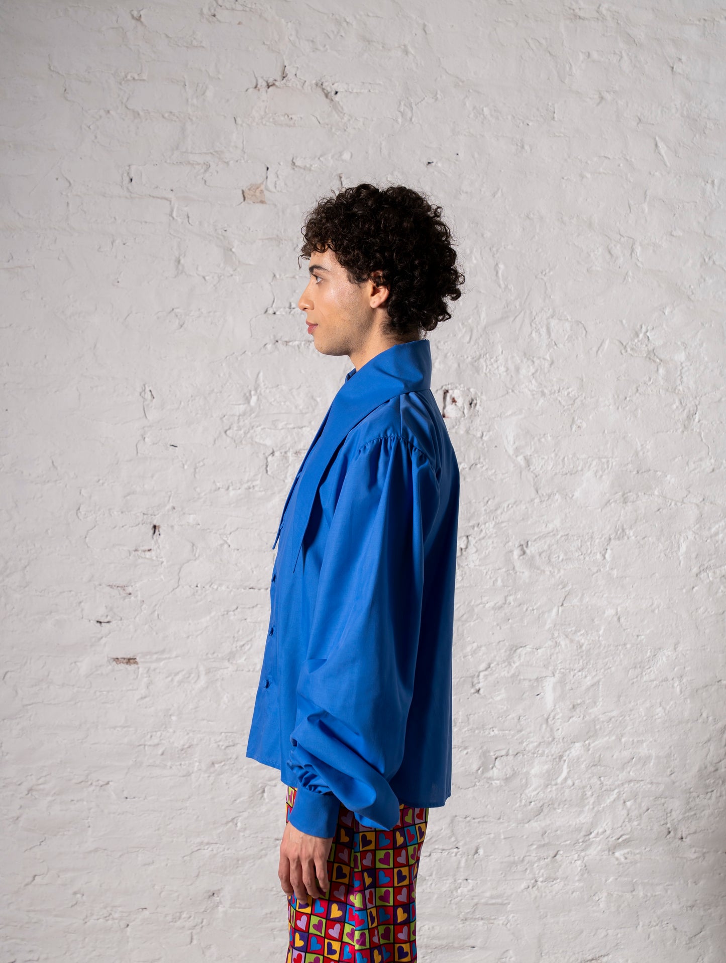CAMISA PICOS AZUL