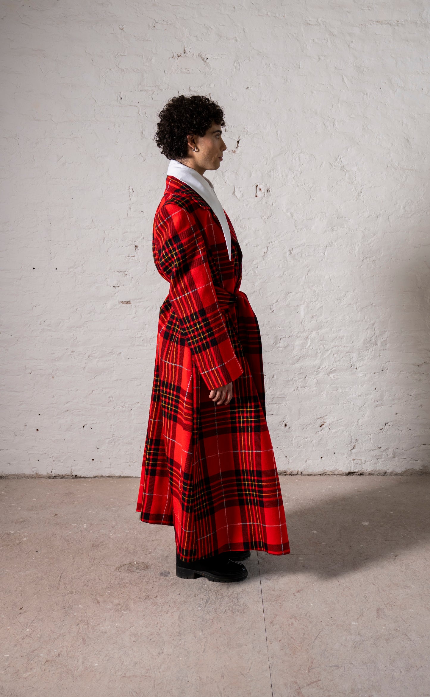 MAXI SACO CUADRILLÉ ROJO