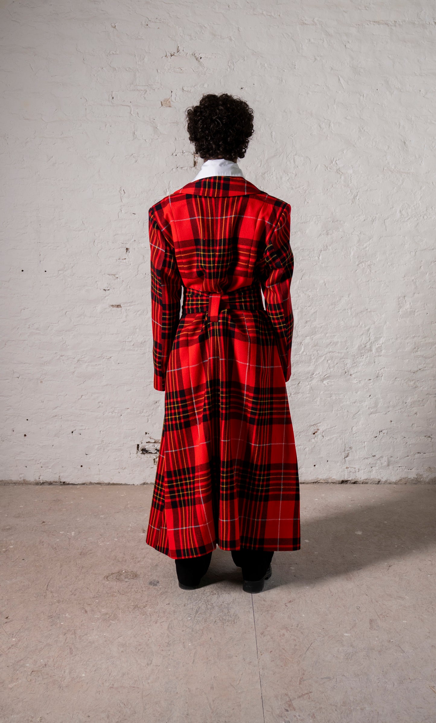MAXI SACO CUADRILLÉ ROJO
