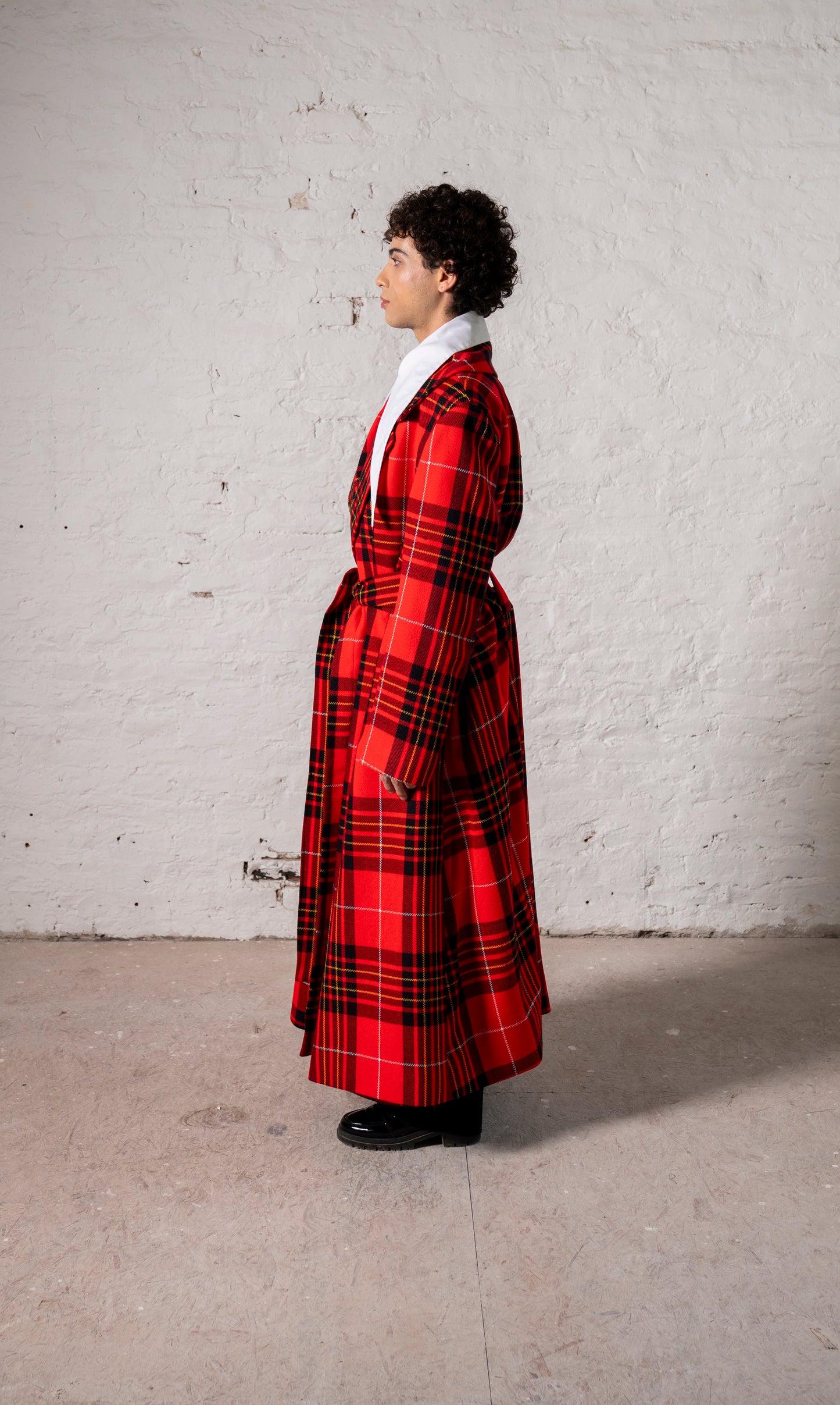 MAXI SACO CUADRILLÉ ROJO