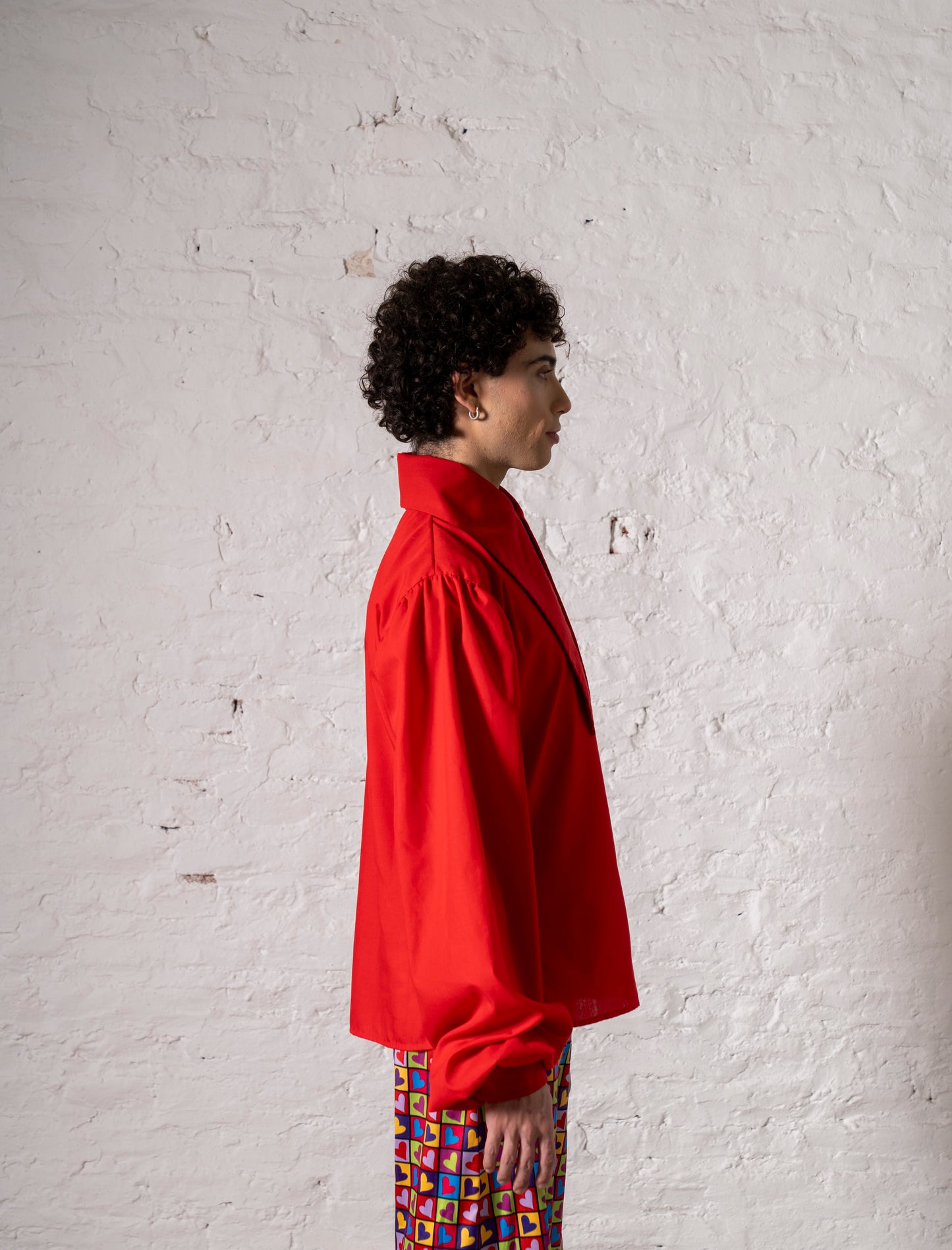 CAMISA PICOS ROJA