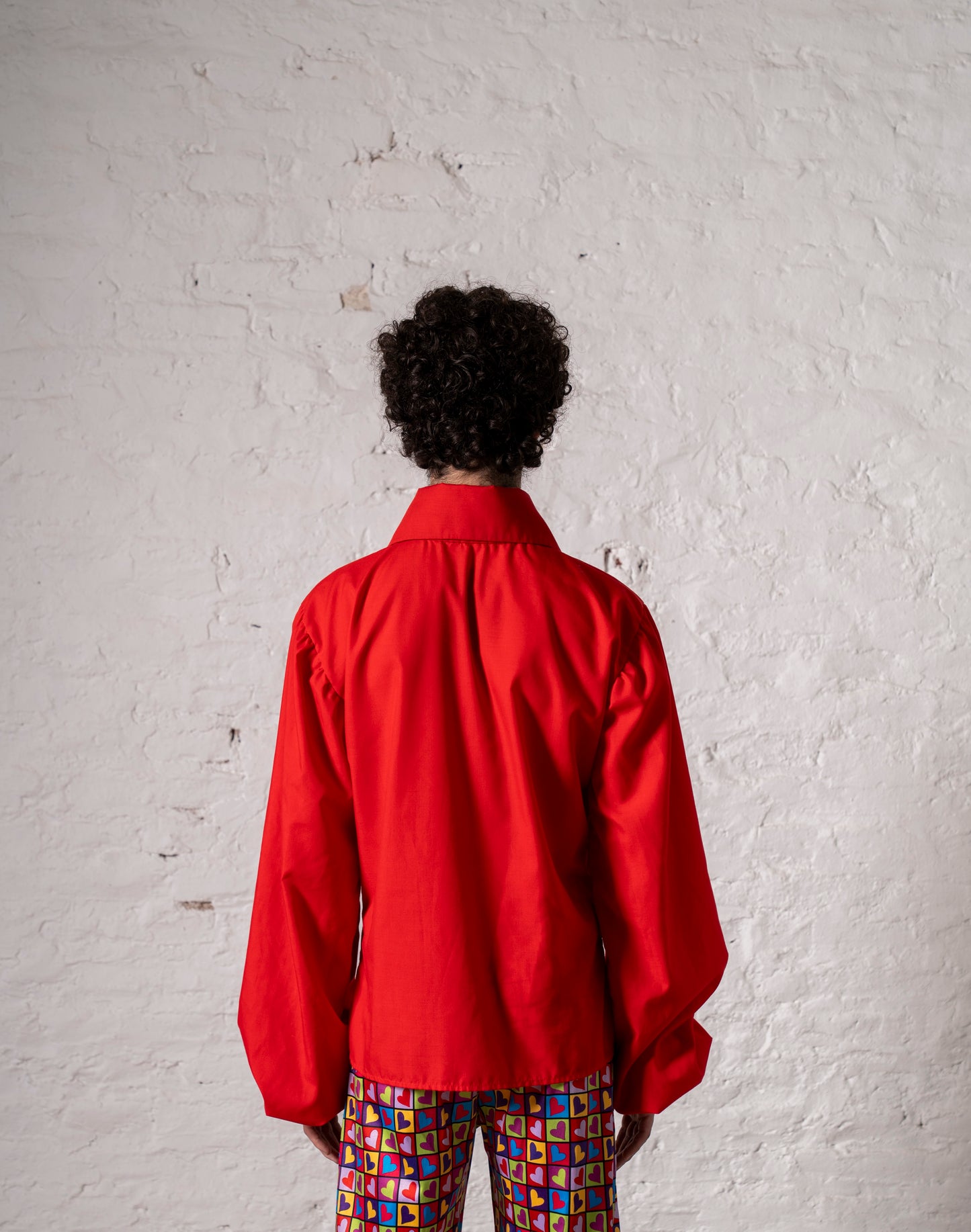 CAMISA PICOS ROJA