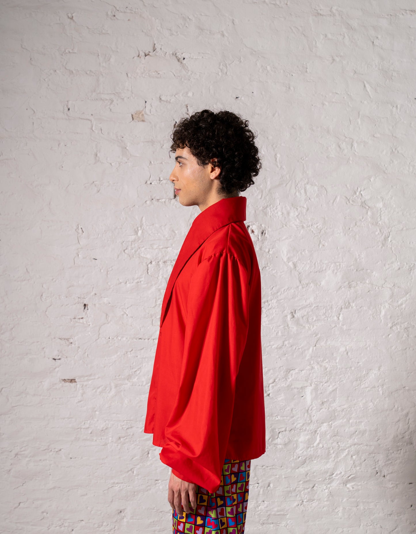 CAMISA PICOS ROJA