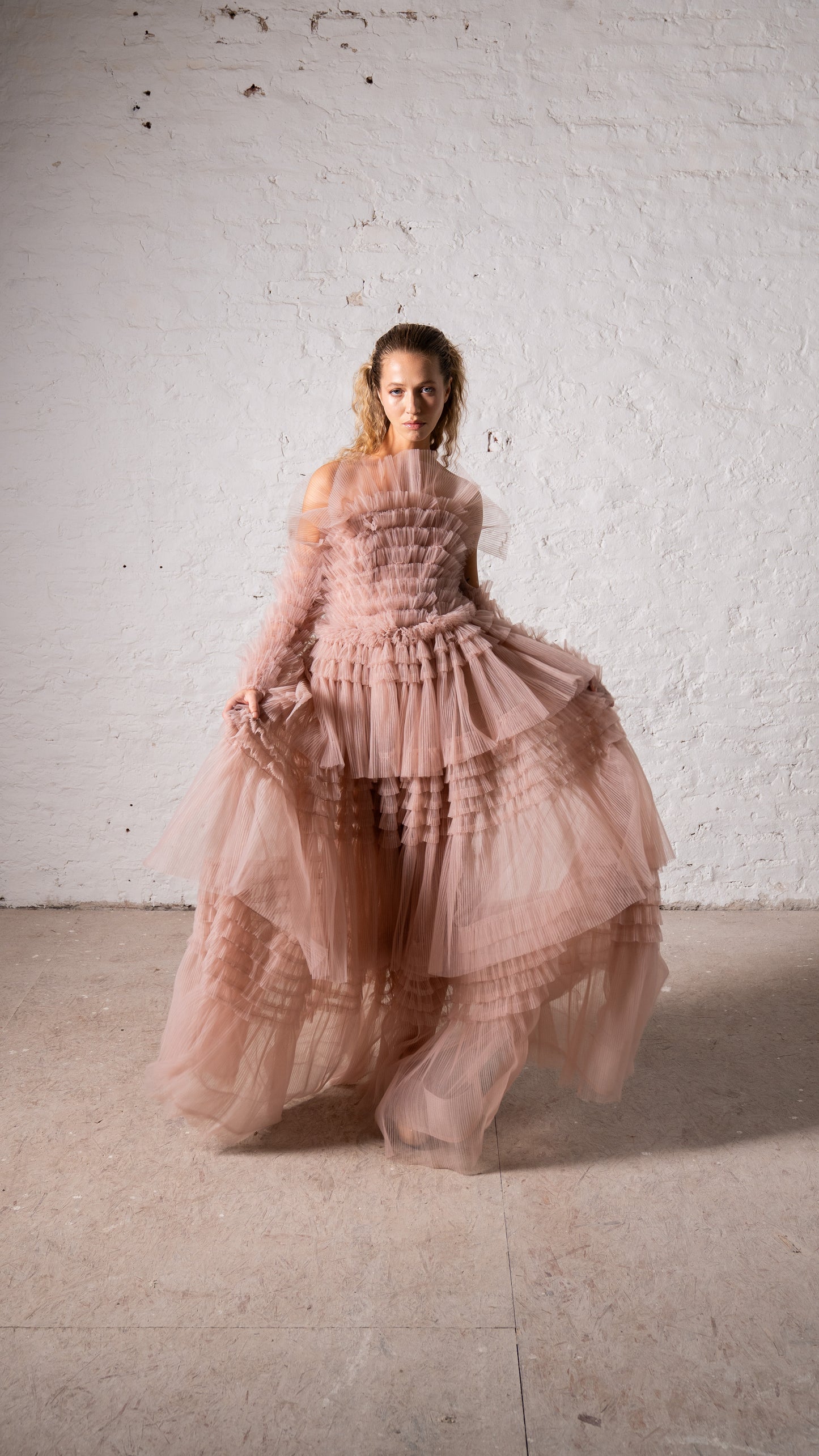 VESTIDO VOLANTÉ